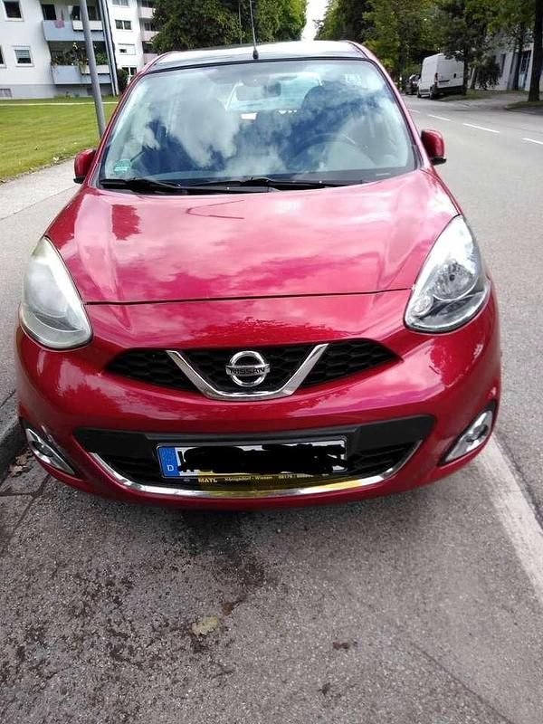 Gebraucht Nissan Micra S 98 PS (72 kW) 2015 Rot Limousine