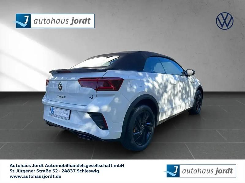 Neu VW T-Roc Cabriolet R-line 150 PS (110 kW) 2026 Weiß Cabrio
