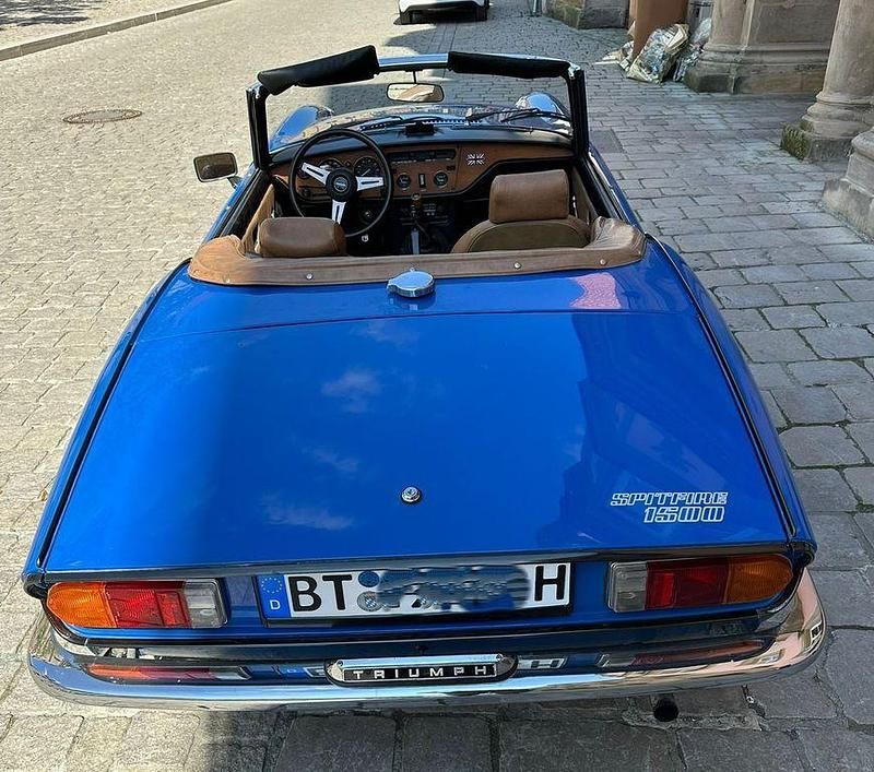 Gebraucht Triumph Spitfire 69 PS (50 kW) 1978 Blau Cabrio
