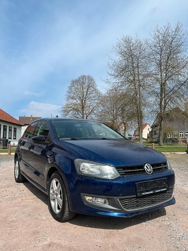 Gebraucht VW Polo Match 70 PS (51 kW) 2012 Blau Kleinwagen