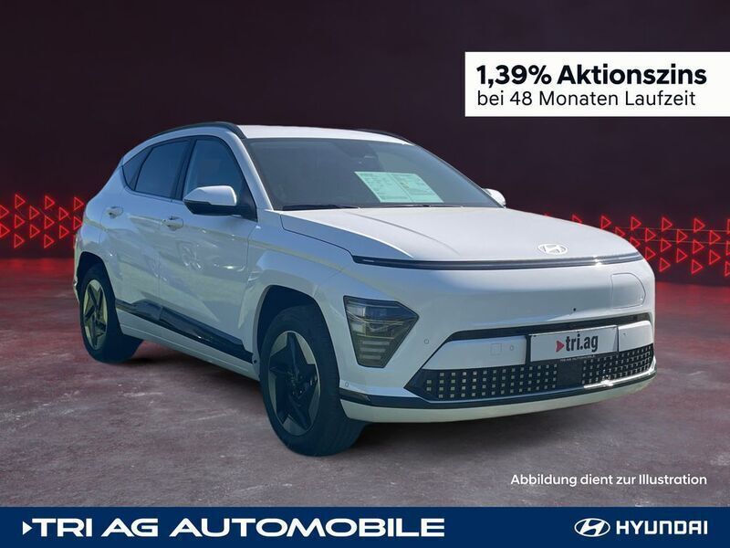 Atlas white Neu 2025 Hyundai Kona Trend SUV | 37.249 € (Fairer Preis) - Bild 1/4