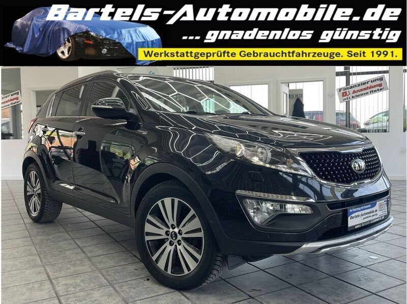 Schwarz Gebraucht 2015 Kia Sportage Platinum Edition SUV | 14.850 € (Fairer Preis) - Bild 1/4