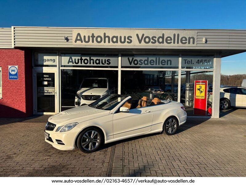 Weiß Gebraucht 2013 Mercedes E350 Cabrio | 12.490 € (Superpreis) - Bild 1/4
