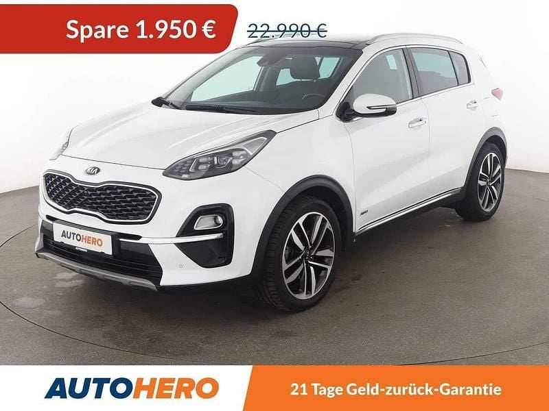 Deluxe white Gebraucht 2020 Kia Sportage Platinum Edition SUV | 21.040 € (Guter Preis) - Bild 1/3