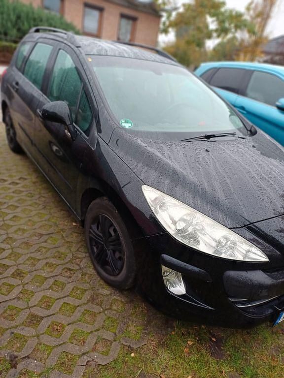 Gebraucht Peugeot 308 SW Tendance 111 PS (81 kW) 2009 Schwarz Kombi