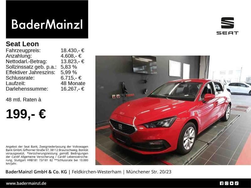Rot Gebraucht 2022 Seat Leon Style Limousine | 18.430 € (Fairer Preis) - Bild 1/3