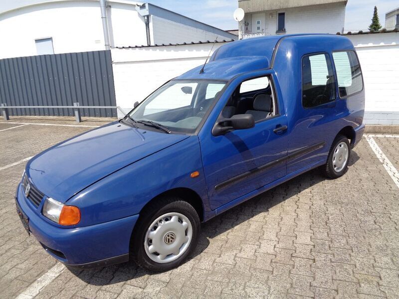 Blau Gebraucht 2001 VW Caddy Van / Kleinbus | 3.990 € - Bild 1/4