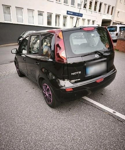 Gebraucht Nissan Note 88 PS (64 kW) 2009 Schwarz Kleinwagen