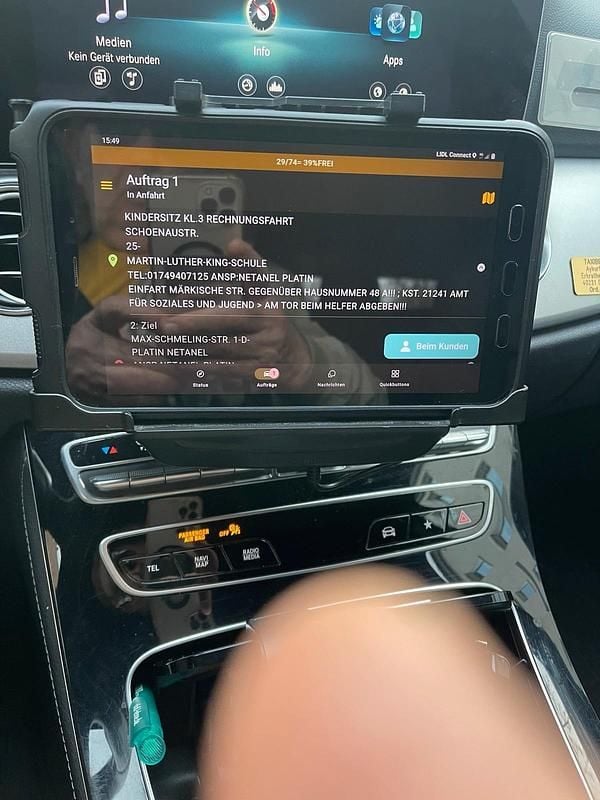 Schwarz Gebraucht 2007 Honda Civic Limousine | 2.000 € (Superpreis) - Bild 1/4