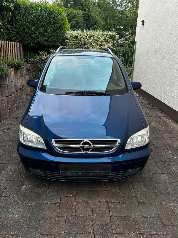 Blau Gebraucht 2005 Opel Zafira Njoy Van / Kleinbus | 1.300 € (Fairer Preis) - Bild 1/4
