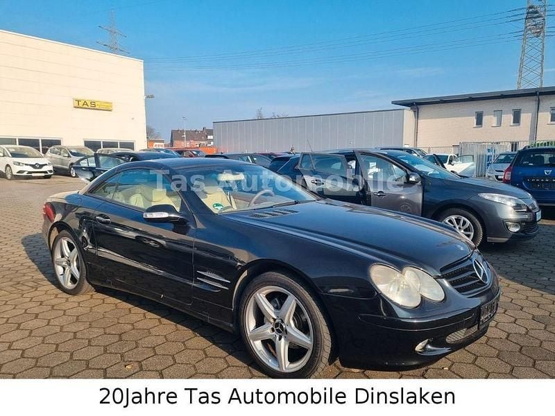 Gebraucht Mercedes SL350 245 PS (180 kW) 2003 Obsidianschwarz  metalliclack Cabrio