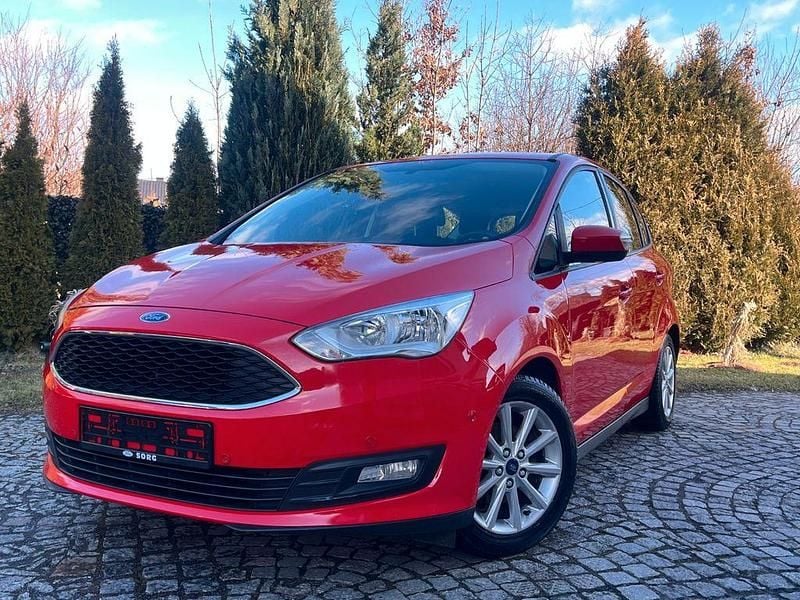 Gebraucht Ford C-MAX Cool & Connect 125 PS (91 kW) 2017 Rot Van / Kleinbus