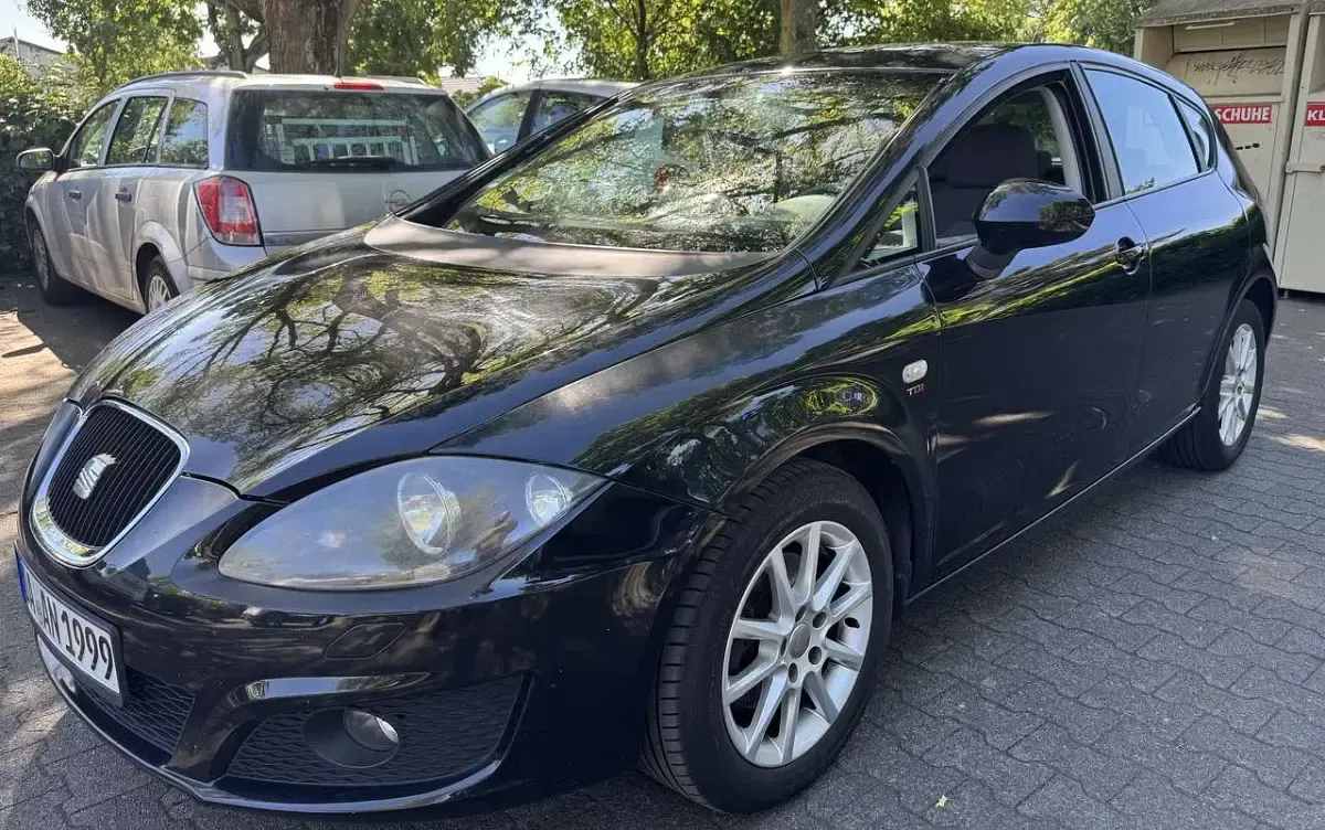 Gebraucht Seat Leon Style 140 PS (102 kW) 2011 Schwarz Kleinwagen