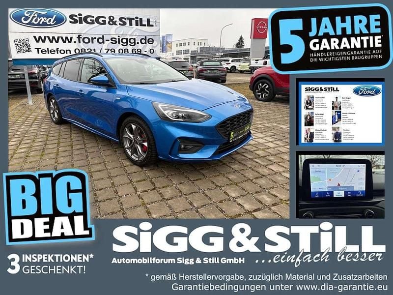 Gebraucht Ford Focus ST-Line X 155 PS (114 kW) 2021 Dynamicblau metallic Kombi