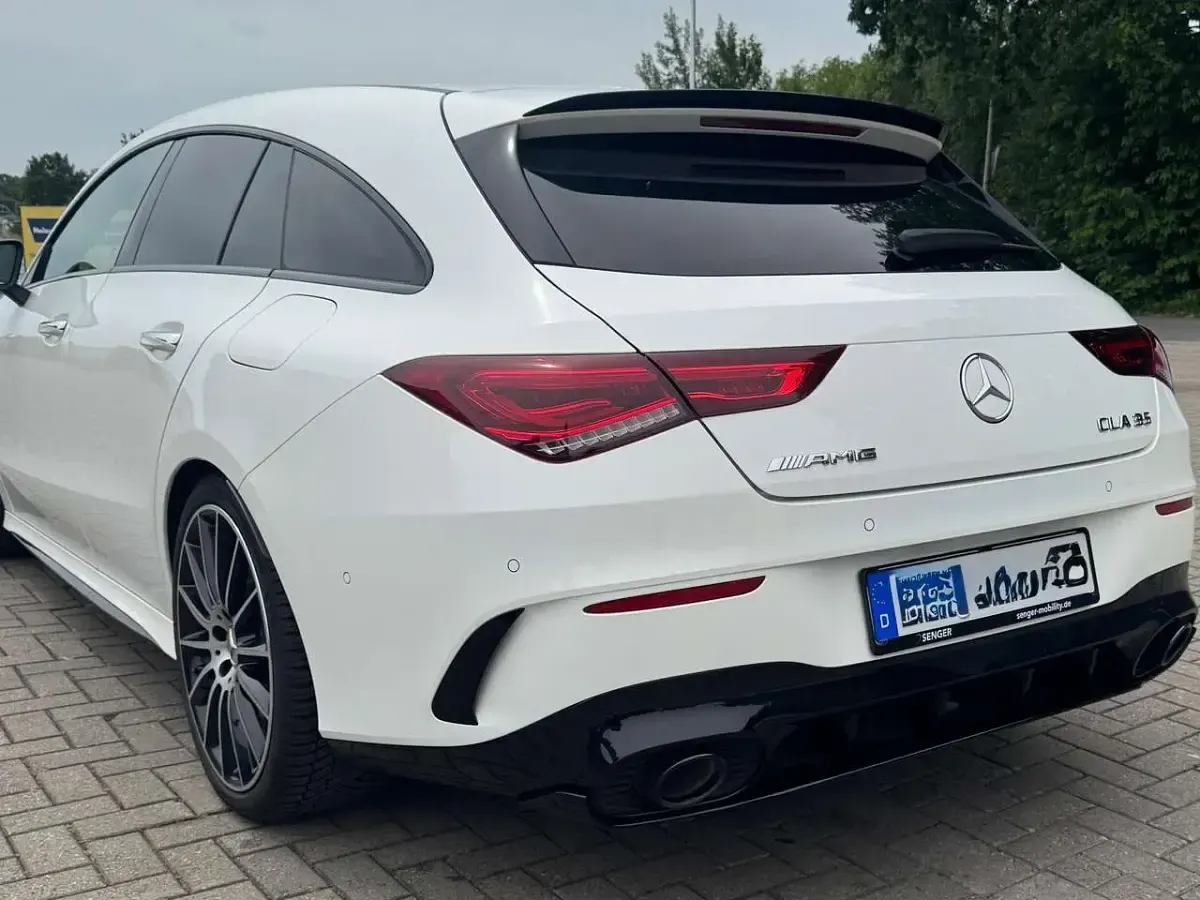 Gebraucht Mercedes CLA35 AMG AMG 306 PS (225 kW) 2019 Weiß Coupé