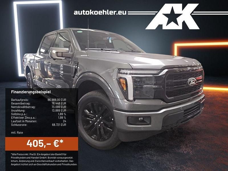 Fancy grau Neu 2025 Ford F-150 Lariat Abholung | 86.988 € (Etwas zu teuer) - Bild 1/4