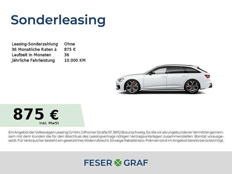 Gletscherweiß Neu 2025 Audi S6 Sport Kombi | 89.888 € (Fairer Preis) - Bild 1/3