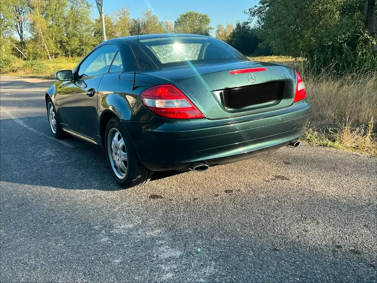 Gebraucht Mercedes SLK200 120 PS (88 kW) 2007 Grün Cabrio