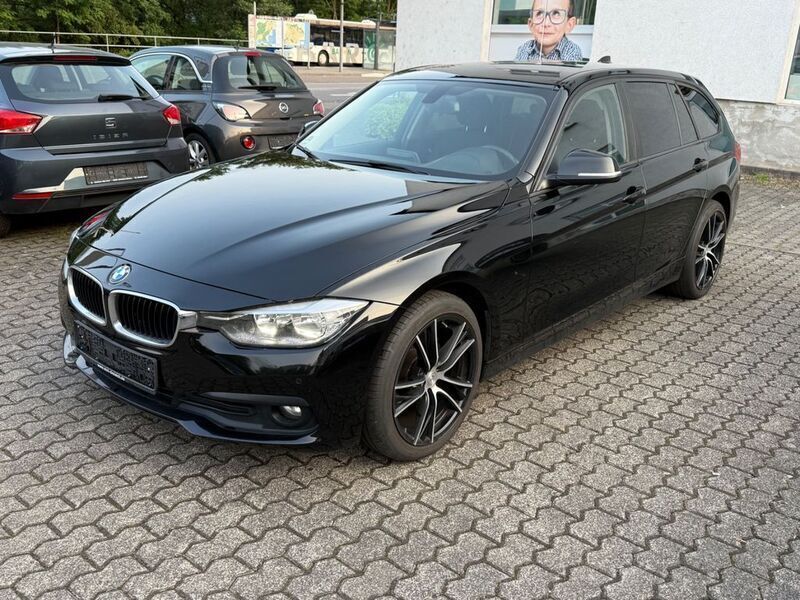 Schwarz Gebraucht 2015 BMW 318 Advantage Kombi | 10.300 € (Fairer Preis) - Bild 1/4