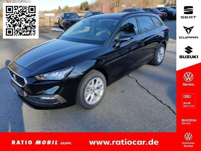Midnight schwarz metallic Neu 2025 Seat Leon Kombi | 28.970 € (Etwas zu teuer) - Bild 1/4
