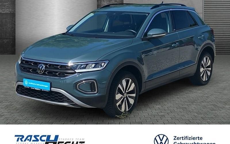 Petroleum blue metallic Gebraucht 2024 VW T-Roc Move SUV | 25.430 € (Fairer Preis) - Bild 1/4