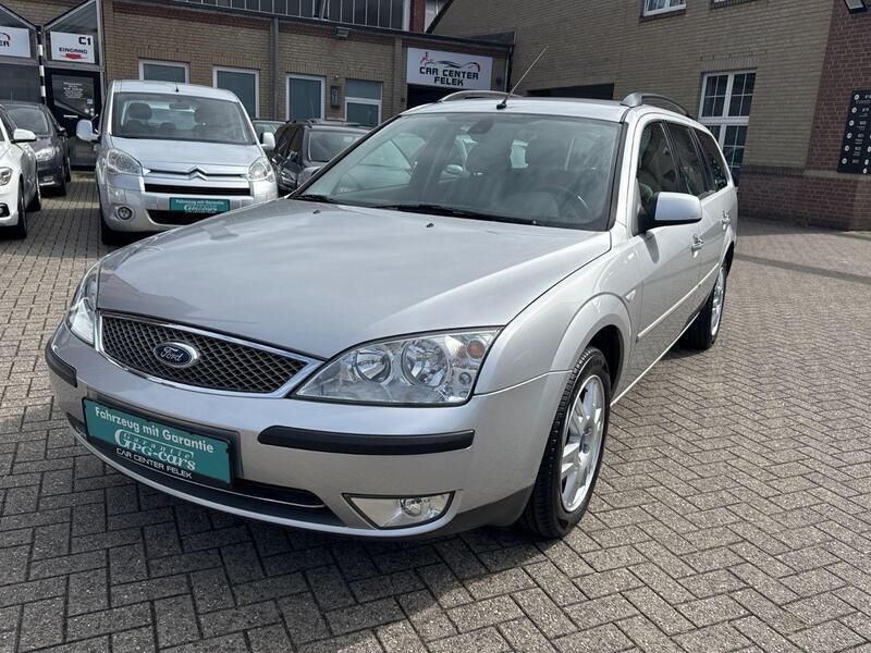 Silber Gebraucht 2003 Ford Mondeo Ghia Kombi | 3.990 € (Teuer) - Bild 1/4