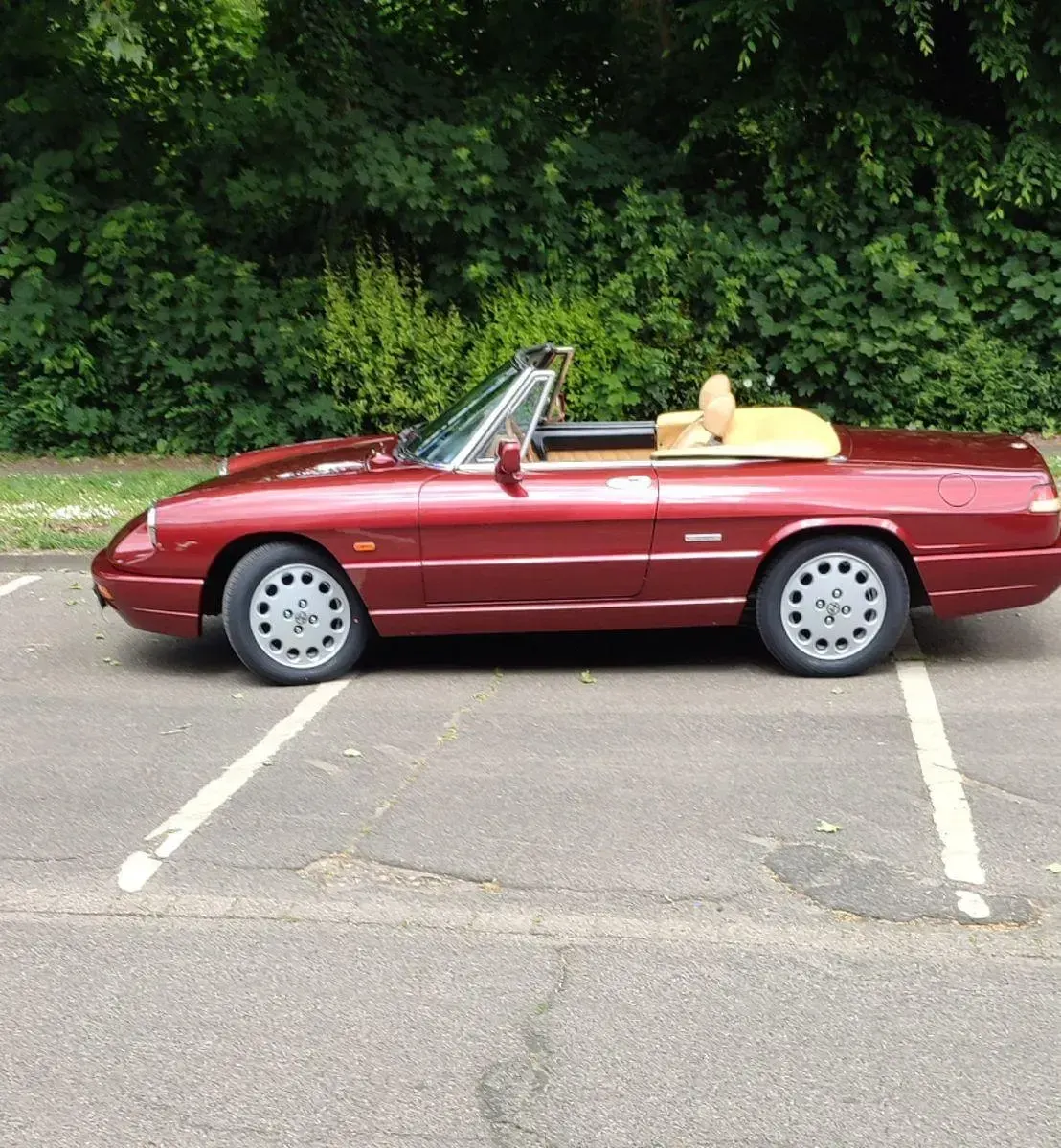 Gebraucht Alfa Romeo Spider 120 PS (88 kW) 1992 Rot Cabrio