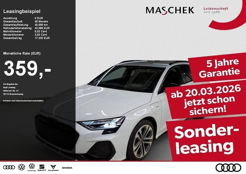 Gebraucht Audi A3 S-Line 204 PS (150 kW) 2025 Weiß Limousine