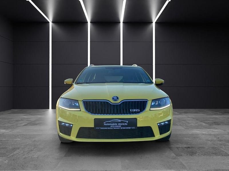 Gebraucht Skoda Octavia RS 184 PS (135 kW) 2014 Gelb Kleinwagen