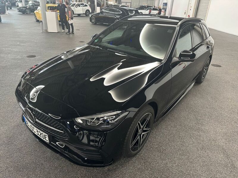 Gebraucht Mercedes C300e AMG line 204 PS (150 kW) 2023 Schwarz Kombi