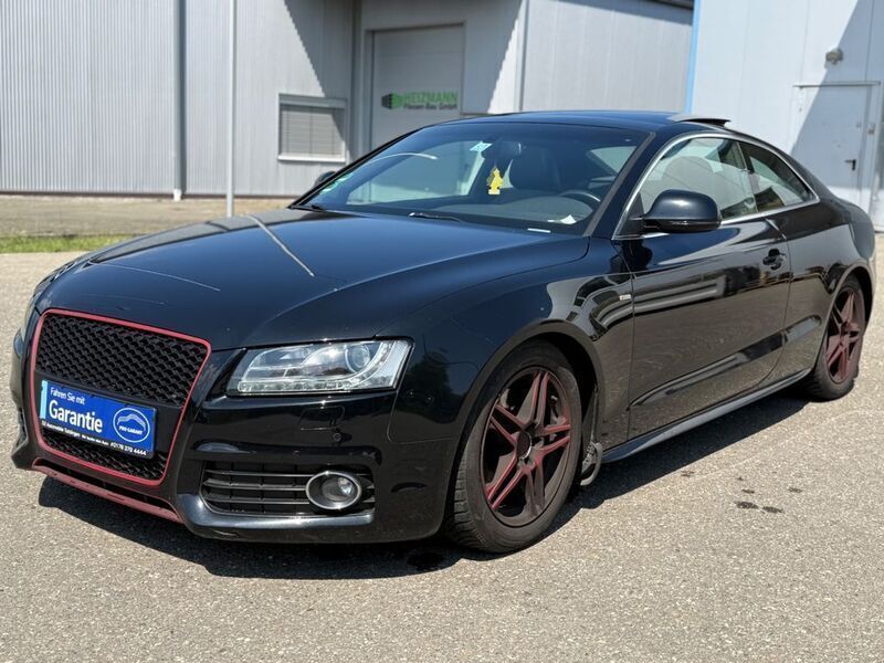 Schwarz Gebraucht 2009 Audi A5 S-Line Coupé | 6.890 € (Superpreis) - Bild 1/4