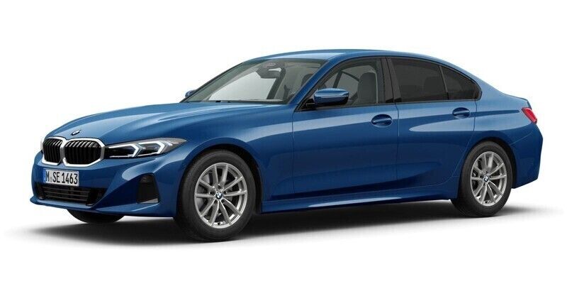 Blau Gebraucht 2024 BMW 320 Comfort Edition Limousine | 35.948 € (Superpreis) - Bild 1/4