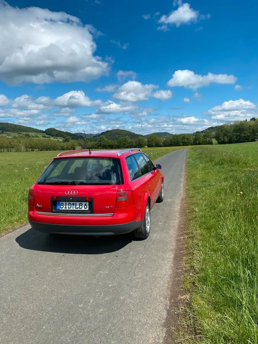 Brugt Audi A6 150 HK (110 kW) 1999 Rød Stationcar