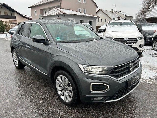 Grau Gebraucht 2021 VW T-Roc Sportline SUV | 22.490 € (Guter Preis) - Bild 1/4