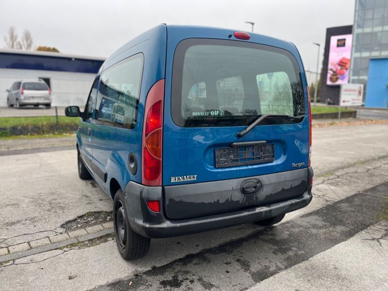 Gebraucht Renault Kangoo Authentique 58 PS (42 kW) 2003 Blau Van / Kleinbus