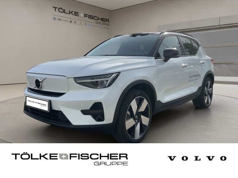 Crystal white Gebraucht 2024 Volvo XC40 Single Motor Extended Range SUV | 44.790 € (Fairer Preis) - Bild 1/4