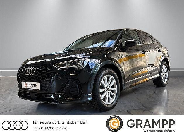 Mythosschwarz metallic Gebraucht 2022 Audi Q3 Sportback S-Line SUV | 32.480 € (Fairer Preis) - Bild 1/4