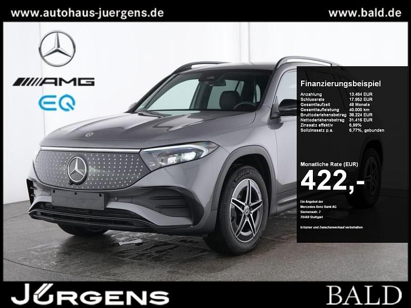 Grau metalliclack mountaingrau Gebraucht 2025 Mercedes EQB300 AMG SUV | 44.840 € (Teuer) - Bild 1/4