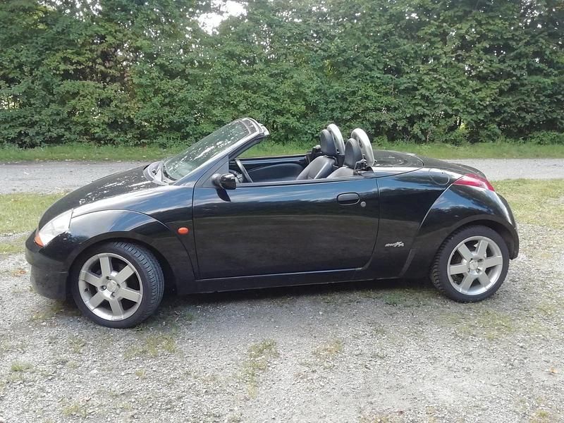 Gebraucht Ford StreetKa 95 PS (69 kW) 2003 Schwarz Cabrio
