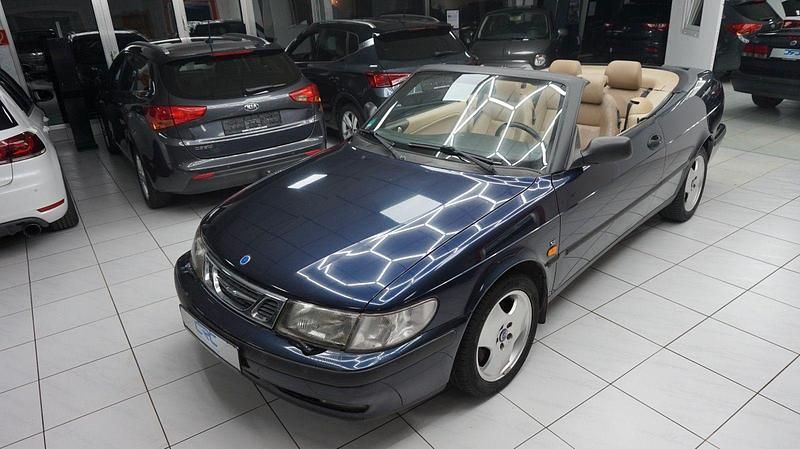 Gebraucht Saab 9-3 Cabriolet 154 PS (113 kW) 1999 Blau Cabrio