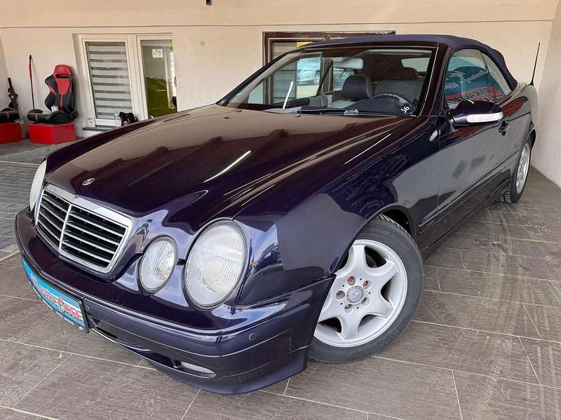 Blau Gebraucht 2000 Mercedes CLK230 Cabrio | 5.850 € (Fairer Preis) - Bild 1/4