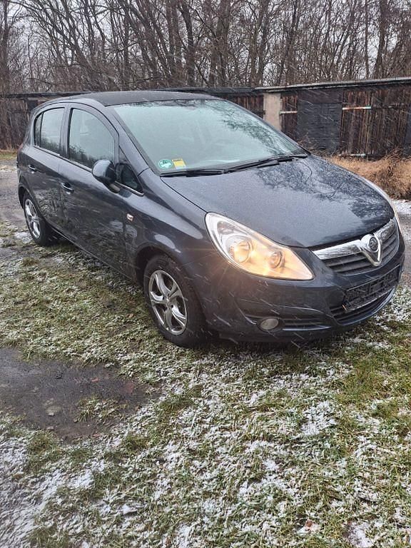 Blau Gebraucht 2008 Opel Corsa Sport Limousine | 2.250 € (Fairer Preis) - Bild 1/4