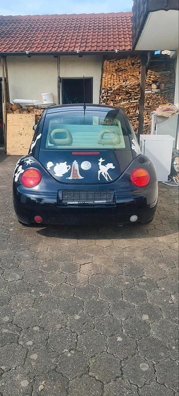 Schwarz Gebraucht 2000 VW Beetle Kleinwagen | 650 € (Superpreis) - Bild 1/4