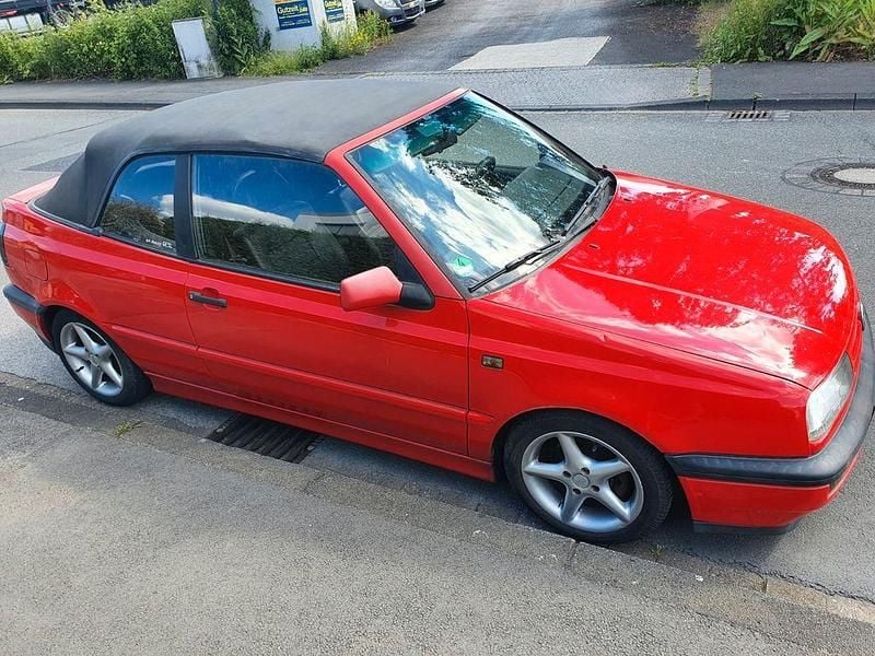 Rot Gebraucht 1994 VW Golf Cabriolet Cabrio | 2.800 € - Bild 1/4