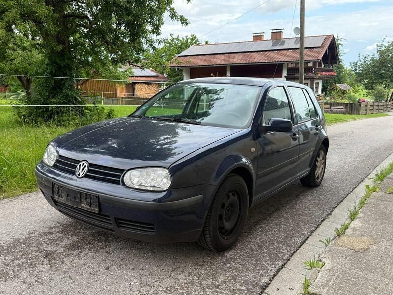 Blau Gebraucht 1998 VW Golf IV Limousine | 400 € (Superpreis) - Bild 1/4