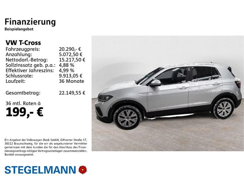 Gebraucht VW T-Cross 95 PS (69 kW) 2025 SUV