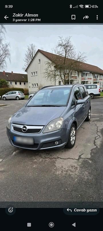 Gebraucht Opel Zafira 150 PS (110 kW) 2006 Grau Van / Kleinbus