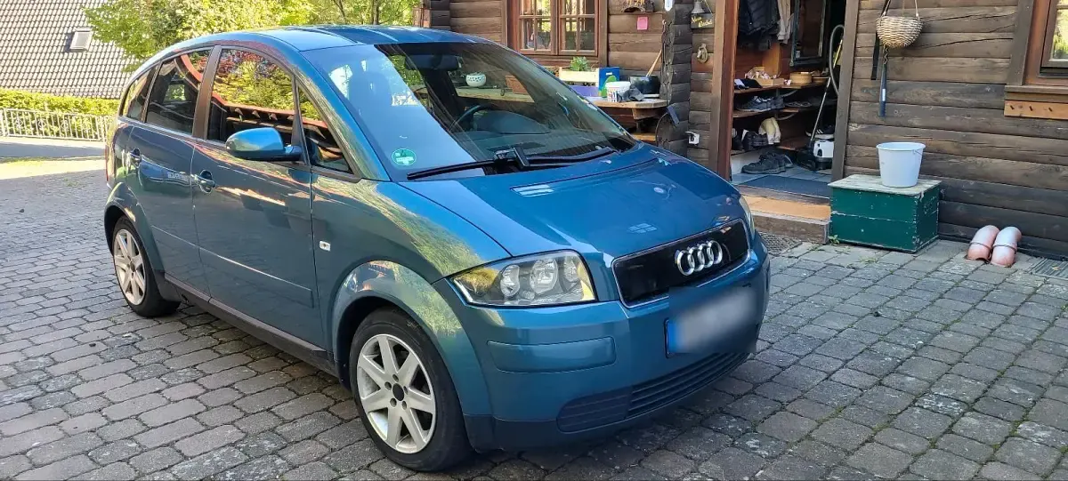 Brugt Audi A2 75 HK (55 kW) 2000 Blå Hatchback