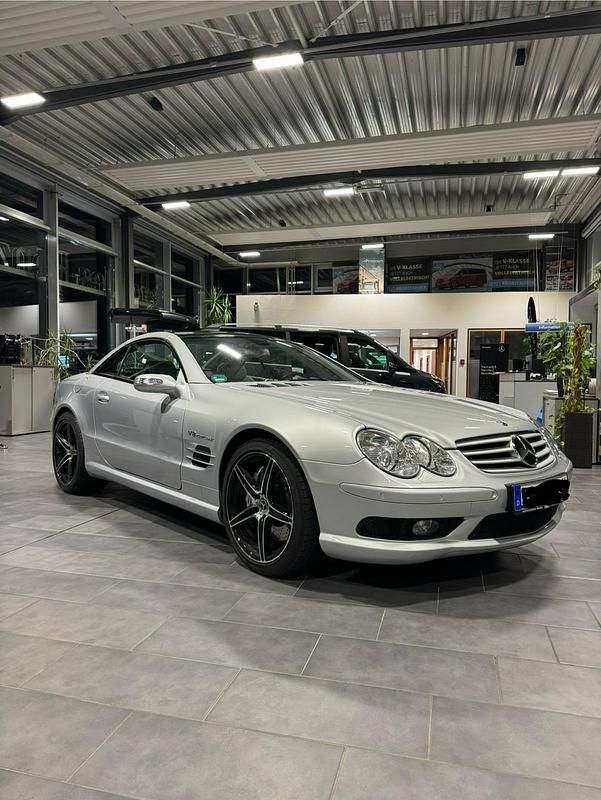 Silber Gebraucht 2005 Mercedes SL55 AMG AMG Cabrio | 53.900 € - Bild 1/4