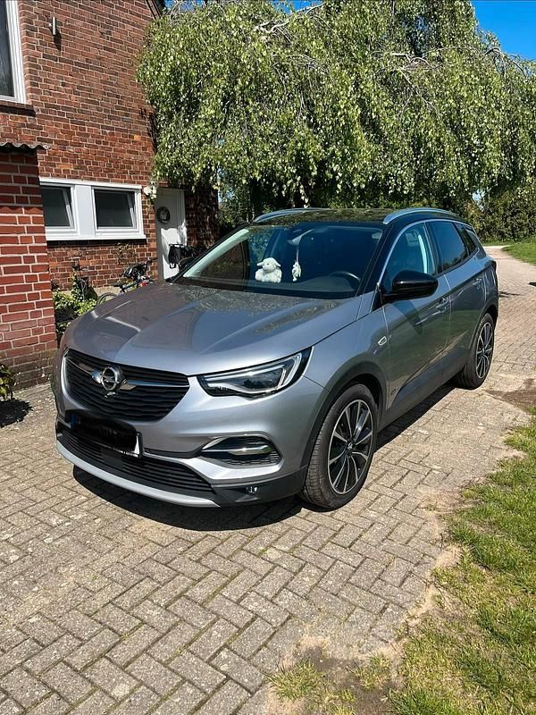 Grau Gebraucht 2021 Opel Grandland X SUV | 17.999 € (Guter Preis) - Bild 1/4